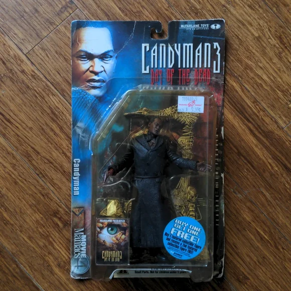 McFarlane Toys Action Figure Candyman – Serie Movie Maniacs 4, Da Candyman 3: Day Of The Dead